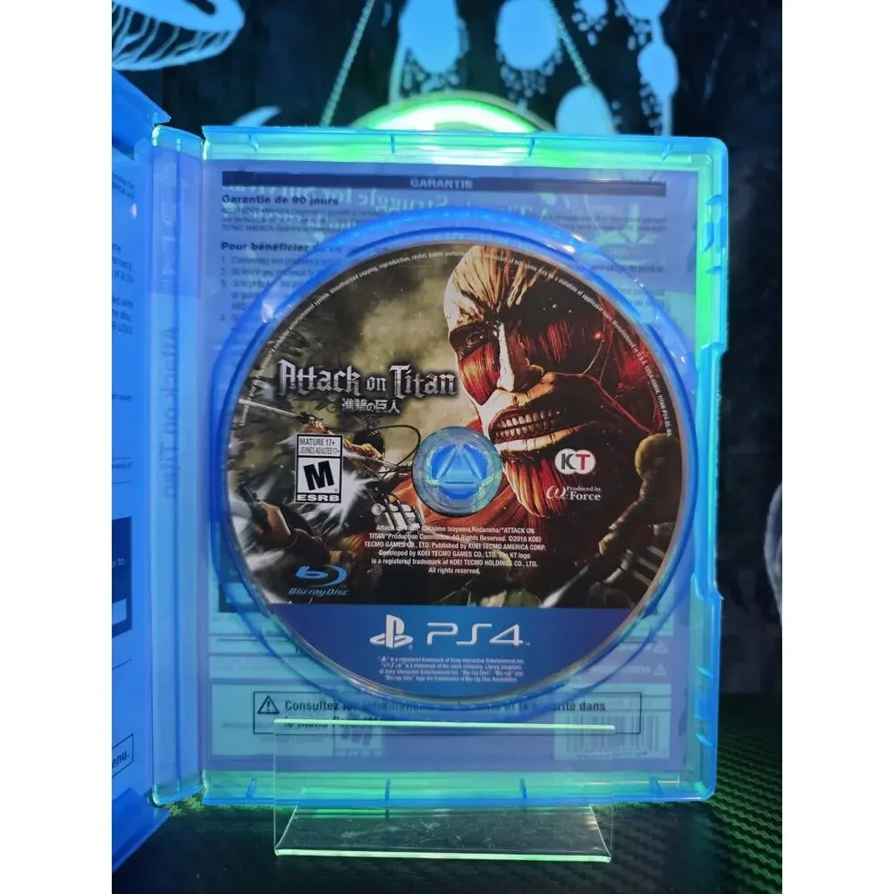 Sony PlayStation 4 Koei Tecmo Attack On Titan 2016